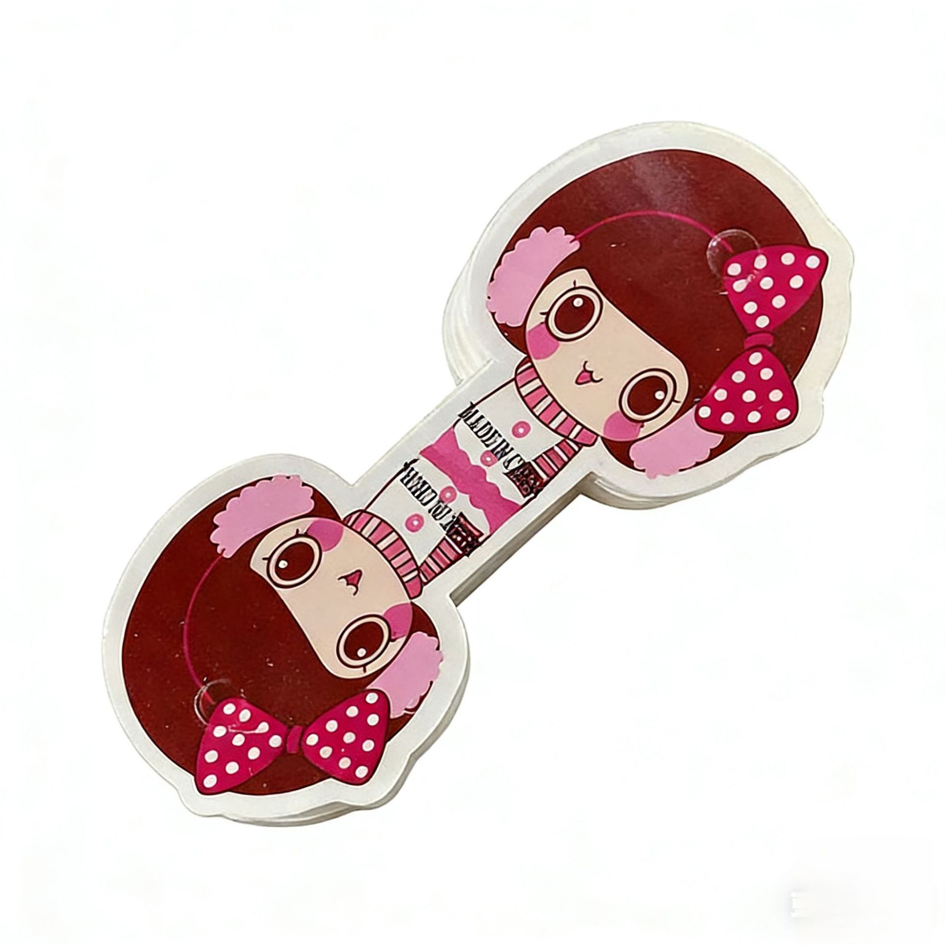 Tarjeta de embalaje de tarjeta plegable especial creativa tarjeta de cuerda de cabello infantil tarjeta de papel de anillo de intestino grueso tarjeta de cabeza de cuerda de papel joyas tarjeta de visualización