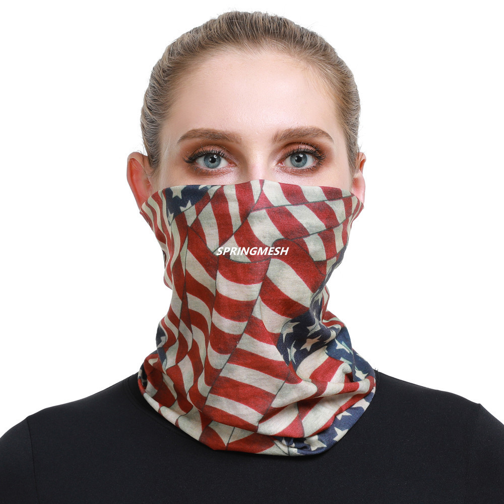 Outdoor Sun Protection and Uv Protection Mask for Men and Women, Breathable Cycling Neck Cover, Seamless Magic Headscarf Logo