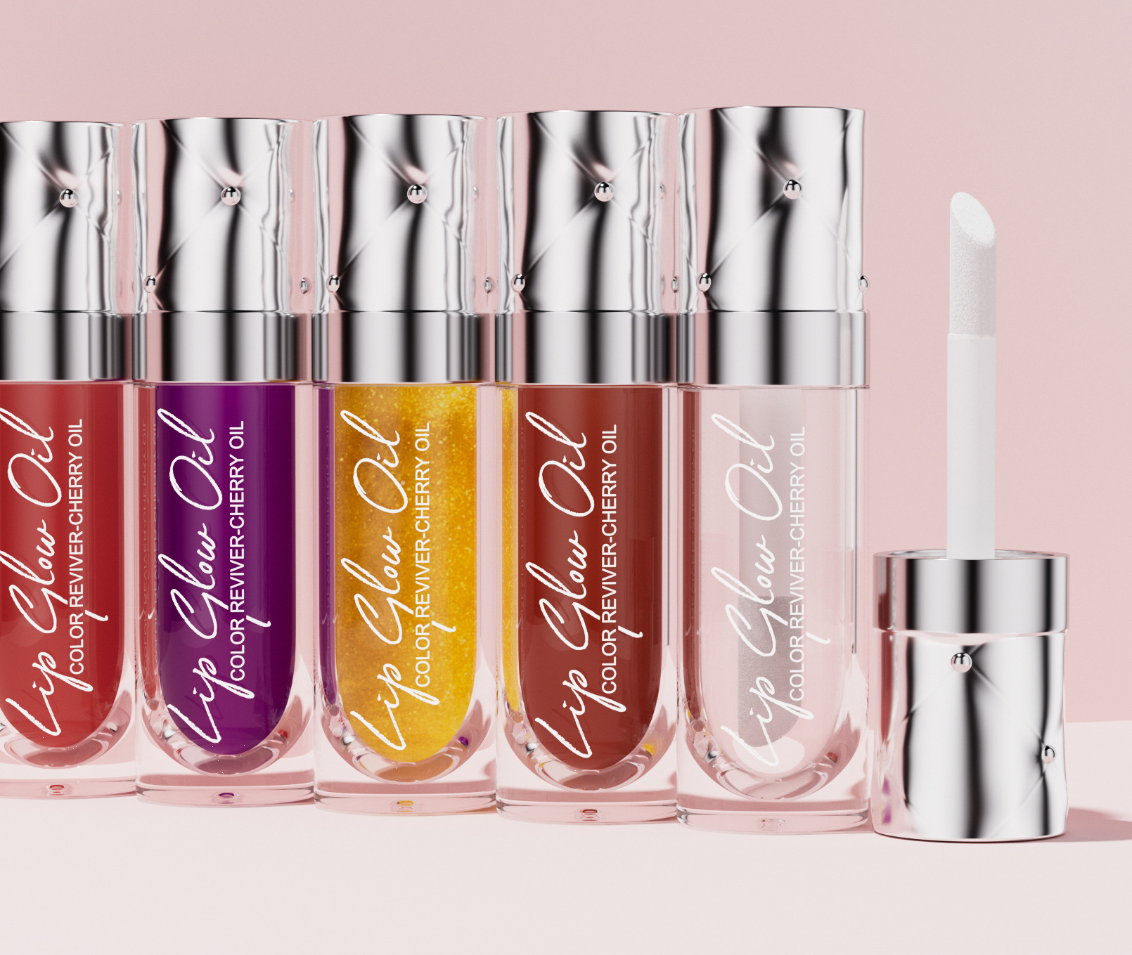 Hellokiss Lip oil Moisturizing and Nourishing Transparent Lip Care Oil Lip Gloss Gold Lip glow oil Specification drawing