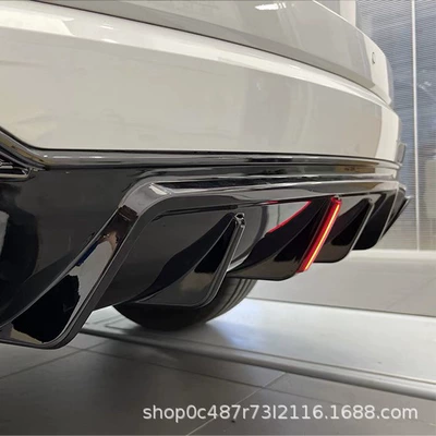 Spoiler rear lip tail throat double