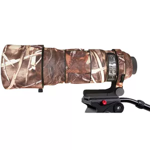 Shima 120-300 F2.8 Lens Cannon Clothing Camouflage Камуфляж Силиконовый водонепроницаемый набор линзы Клейские камни