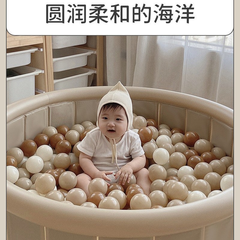 子供用ホーム厚みのあるウェーブボールプールオーシャンボール子供用1-3歳の遊び可能な砂と水屋内ベビーおもちゃボールプール|undefined