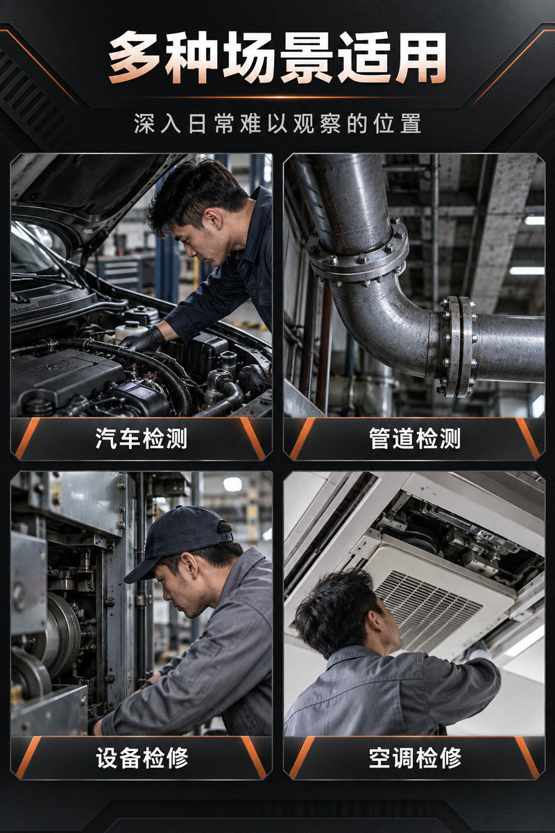 Wholesale OEM 360° Rotating Endoscope Mobile Phone OTG HD 2MP 6MM Pipe Inspection Camera