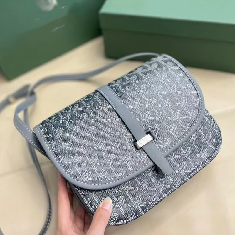 Goyard Dog-Tooth Hobo Underarm Bag for Men and Women, Couple Saddle Bag, Single Shoulder Crossbody Messenger Bag, Popular Versatile Style Goyard Dog-Tooth Hobo Underarm Bag for Men and Women, Couple Saddle Bag, Single Shoulder Crossbody Messenger Bag, Popular Versatile Style