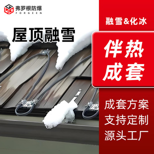 Gutter Snow Melting Roof Roof Snow Melting Ice Self-limiting Temperature Electric Tracing Heat Set Intelligent Temperature Control System Manufacturer