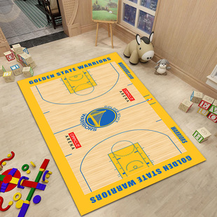 NBA Basketball Team Carpet Simple Bedroom Bedside Carpet Creative Interior Decoration Stadium Living Room Sofa Coffee Table Floor Mat