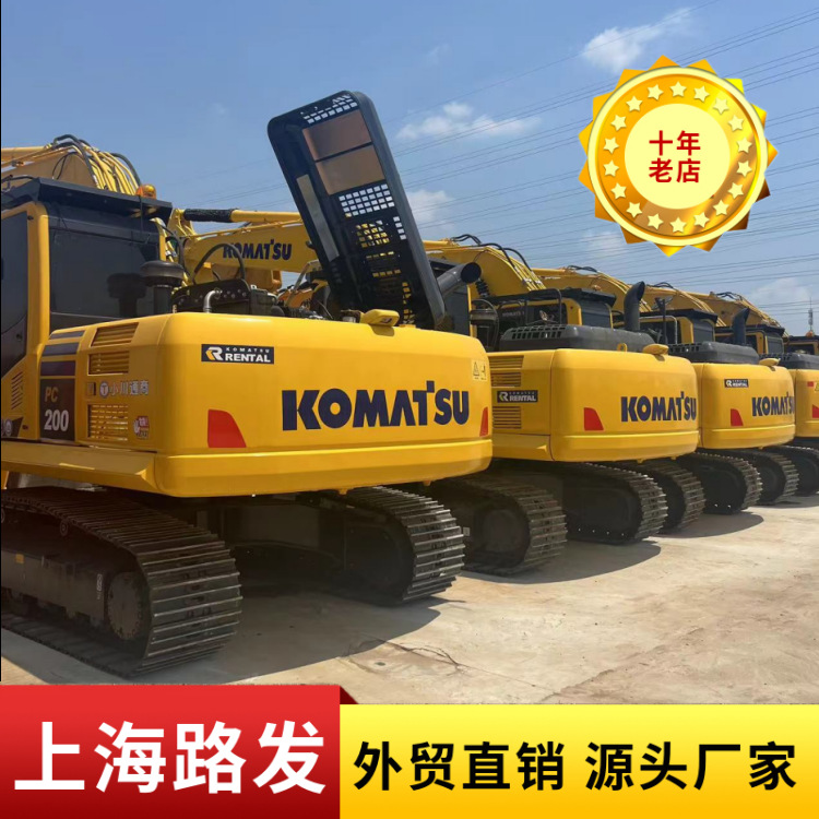 Exportación perenne de segunda mano Komatsu PC200 - 8 excavadora original importación de precios baratos komatsu usado