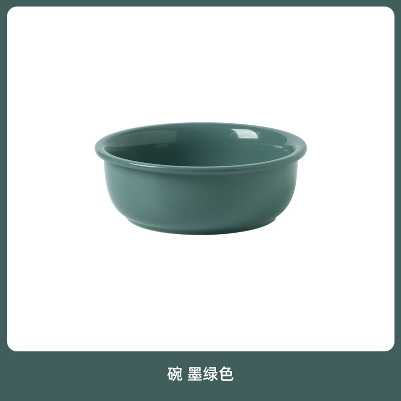 Tazón de gato de cerámica tazón de comida para gatos tazón de perro tazón de bebida tazón de comida protección cervical suministros para mascotas tazón de cerámica doble gato