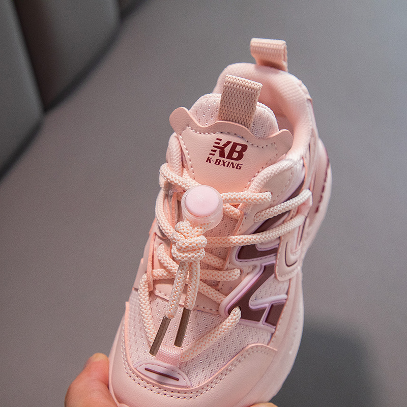 Ragazze che corrono per le studentesse delle scuole primarie e secondarie, versatili scarpe da tennis autunnali con suola morbida, versione coreana,_voghion.com