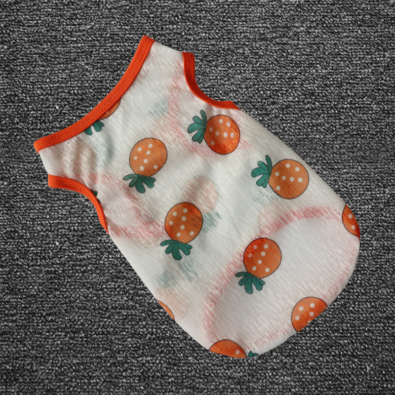 애완 동물 멋진 옷 테디 고양이 보메이 중소 개 애완 동물 옷 통기성 냉각 개 옷 조끼 도매