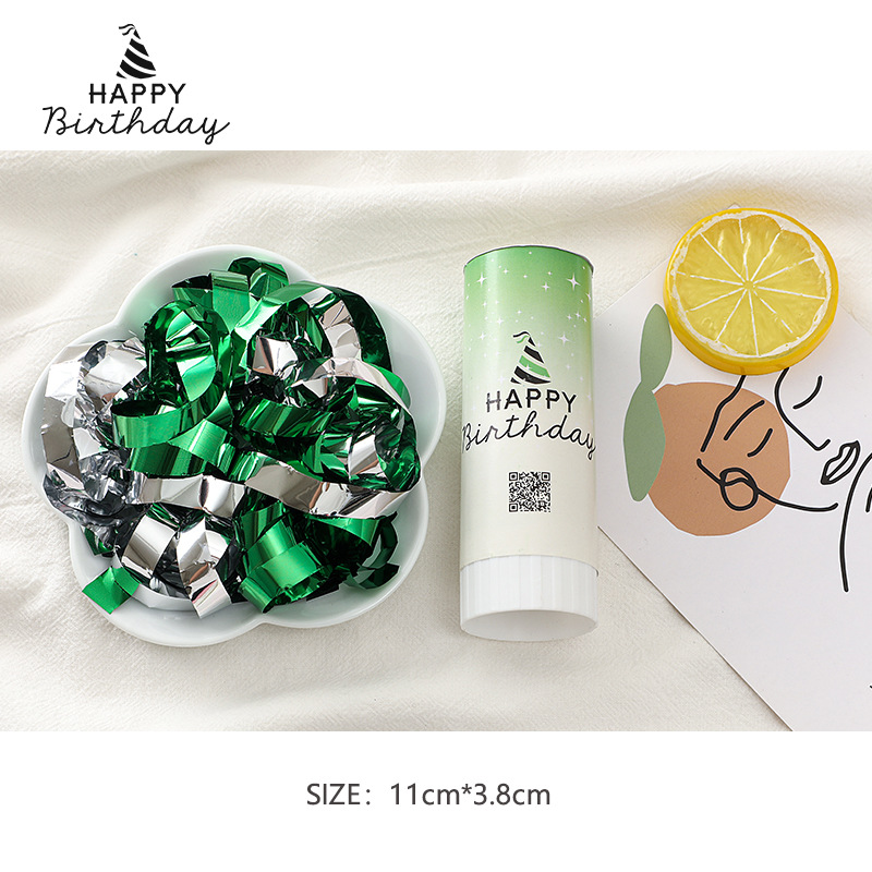 Cumpleaños saludo giro de la mano pequeños fuegos artificiales cinta fuegos artificiales de mano pequeños fuegos artificiales fiesta de cumpleaños Día del Maestro tubo de fuegos artificiales