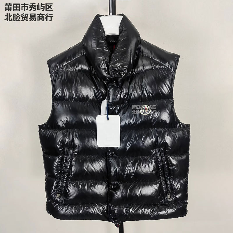 Mengjia high-end version M022 button and zipper vest, FW vest, stand-up collar outerwear, Maya couple's Tibb down jacket Mengjia high-end version M022 button and zipper vest, FW vest, stand-up collar outerwear, Maya couple's Tibb down jacket