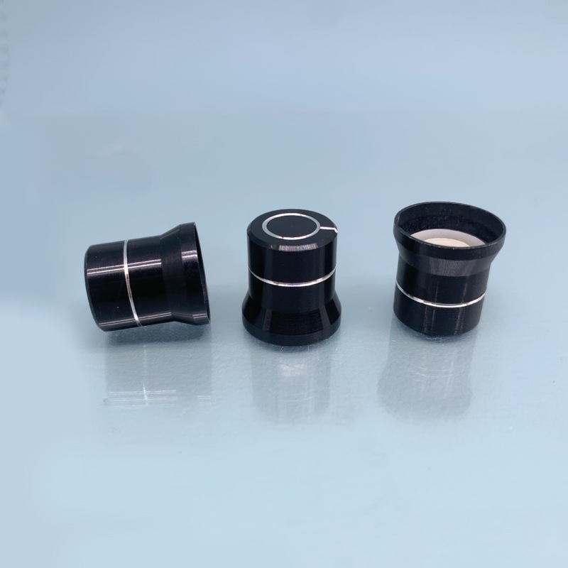 铝合金帽型旋钮M6电位器编码器波段开关旋钮帽直径15mm高度15mm|undefined