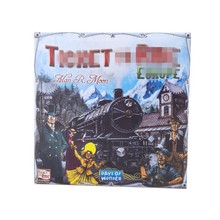 跨境英文欧洲车票之旅卡牌桌面游戏塔罗牌