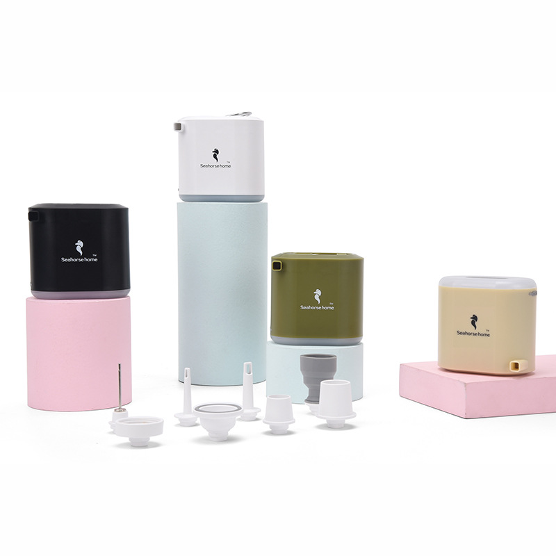 Inalámbrico portátil hogar bomba de aire tienda cojín de aire cama anillo de natación bomba eléctrica al aire libre mini bomba de aire
