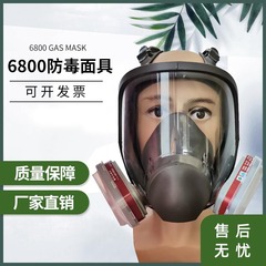 新品防尘甲醛氨气CF6800防毒面具全面罩喷漆化工农药专用防护面罩