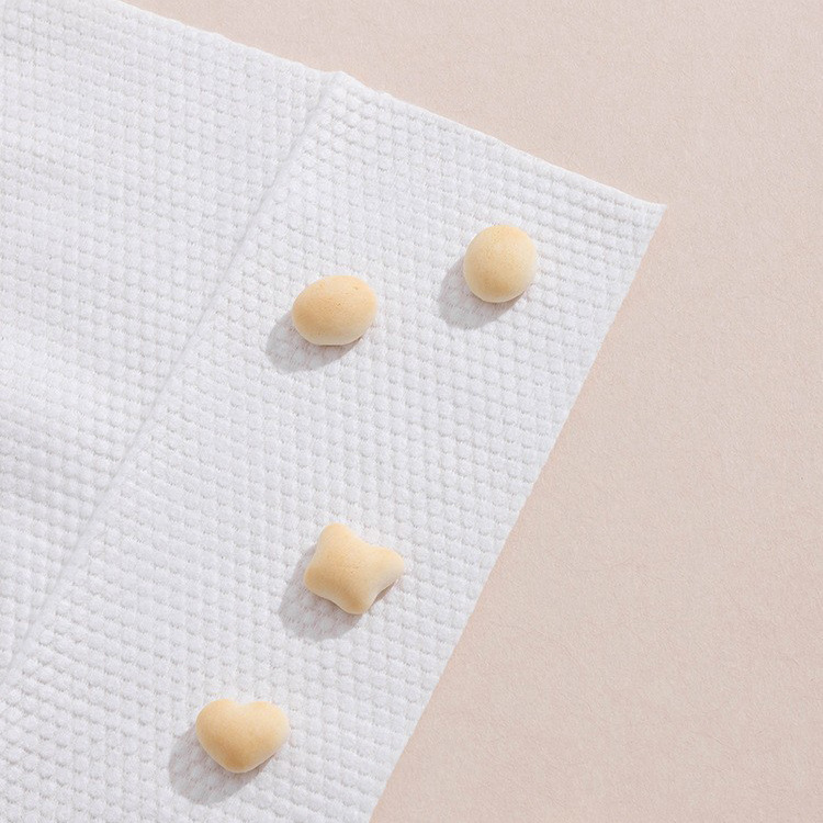 柔丽洁洗顔タオル、美容院用厚手大型使い捨て洗顔タオル（乾湿両用）