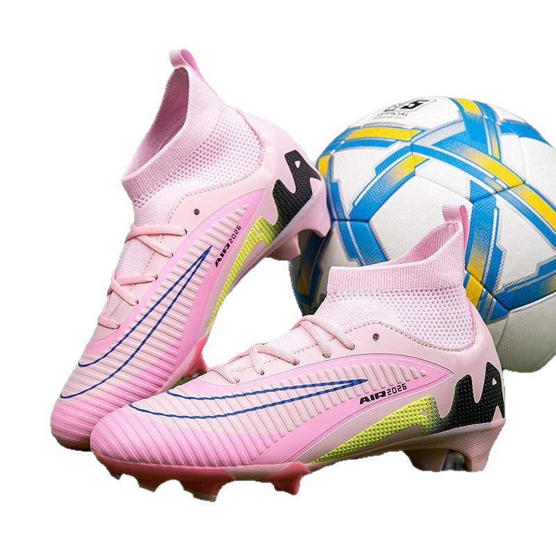 Zapatillas de Fútbol de Corte Bajo para Niños AG Cuero Artificial, TPR para Césped Artificial image 5