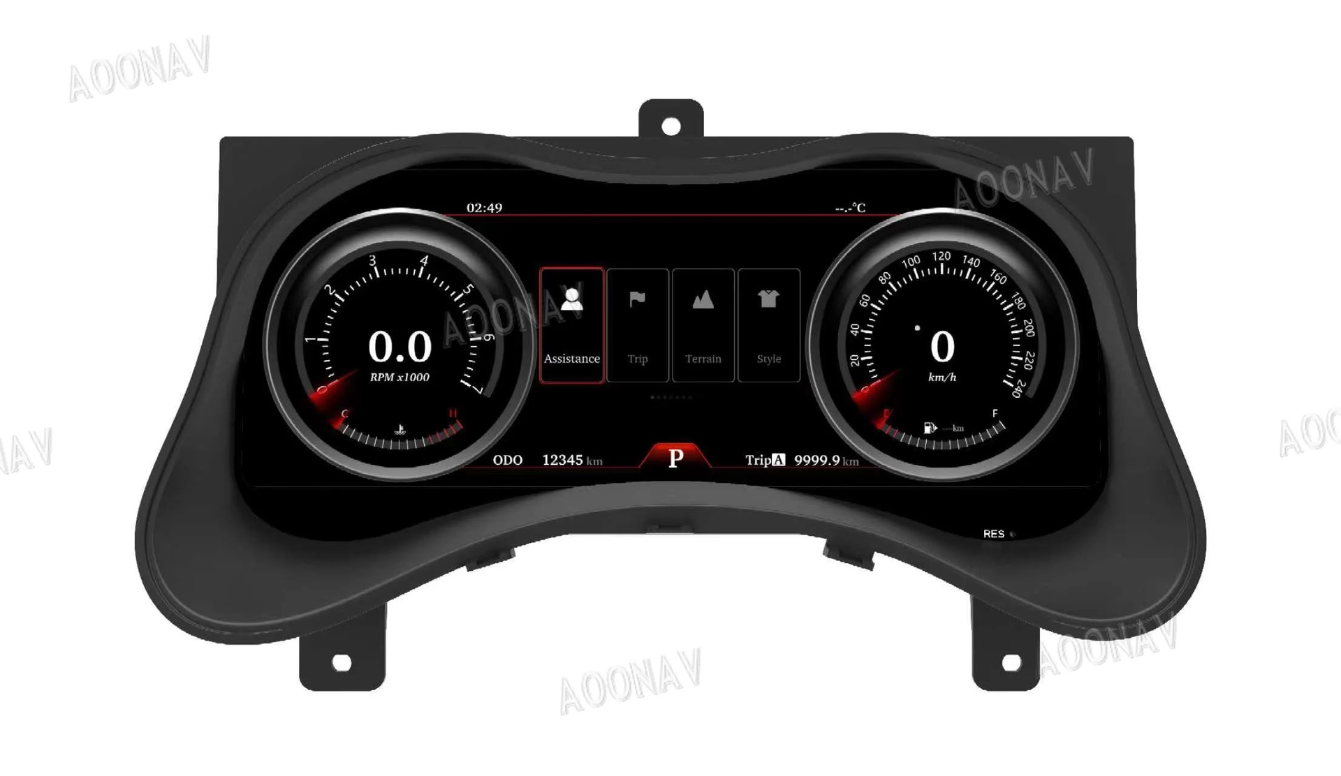 Suitable for Infiniti Qx70 2013- 201712.3inch Lcd Linux System Digital Instrument Cluster
