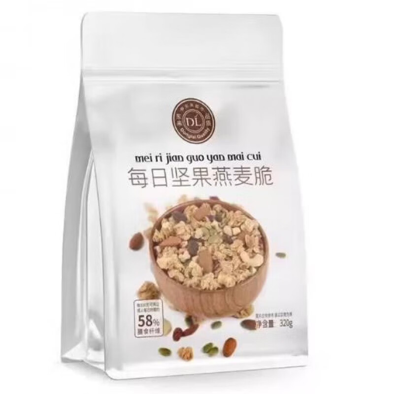 胖东来代购草莓水果味酸奶味燕麦脆燕麦片每日坚果味 每日坚果燕