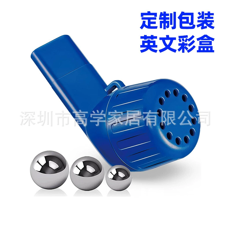 Вибрационное отхаркивание тренажер для легких дыхательное тренажер клапан тренажер для удаления слизи три стальных шарика