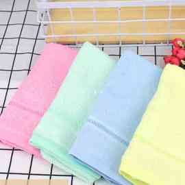 EM2O上海快鹿牌毛巾1069柔软薄款素色有4色粘胶纤维面料儿童成人