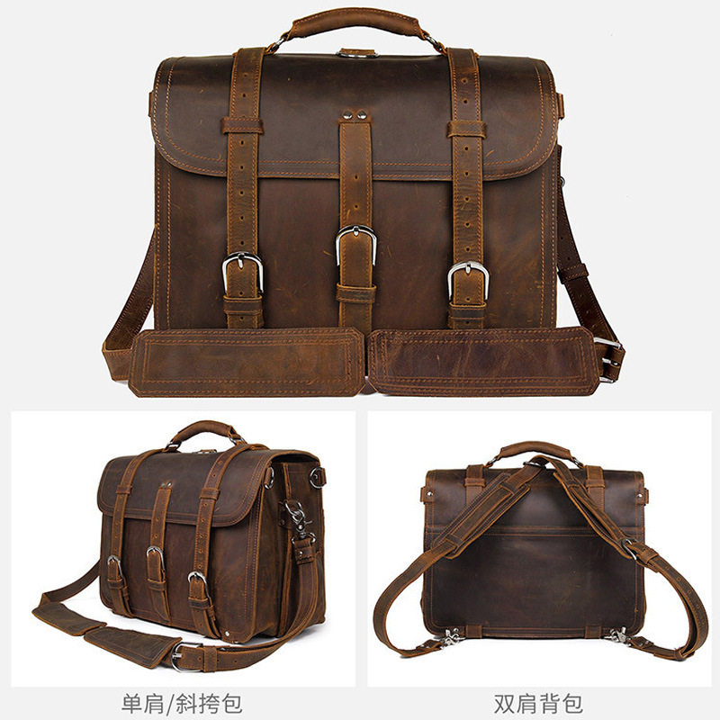 Retro one-shoulder bag, bag strap, backpack, laptop, Amazon, wholesale