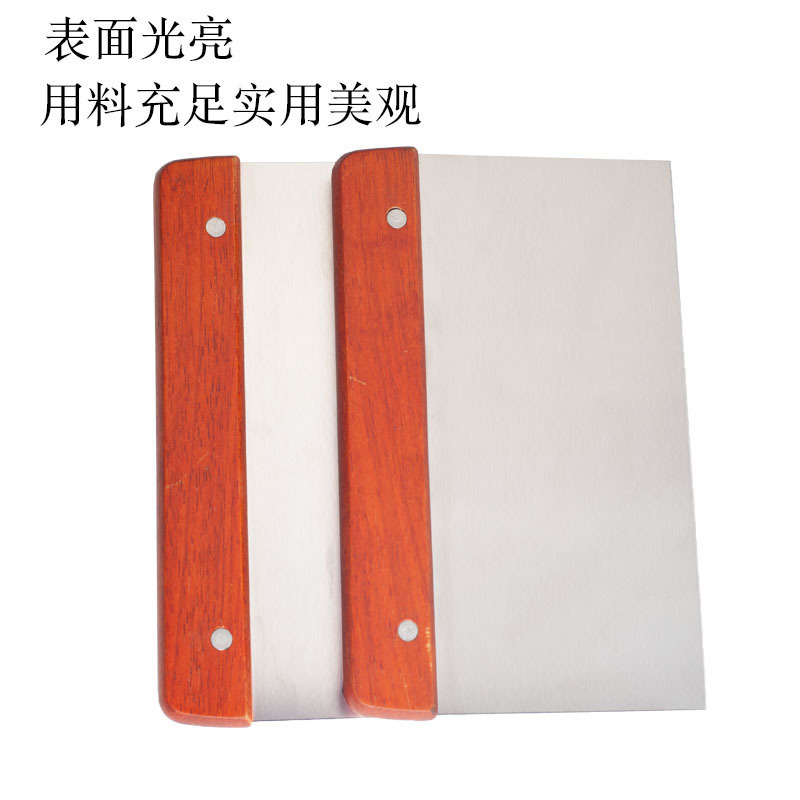 Stainless Steel Dough Cutter, Hand-Rolled Dough Cutter, Flour Cutter, Flat Knife, Butter Scraper, Spatula, Baking Soap Cutter