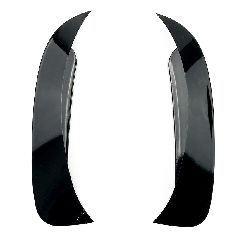 Aplicable a Mercedes-Benz GLA-clase GLA260 GLA45 AMG parachoques trasero que rodea la salida de aire trasera cuchillo de aire pegatinas decorativas modificación