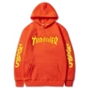 Orange yellow fire