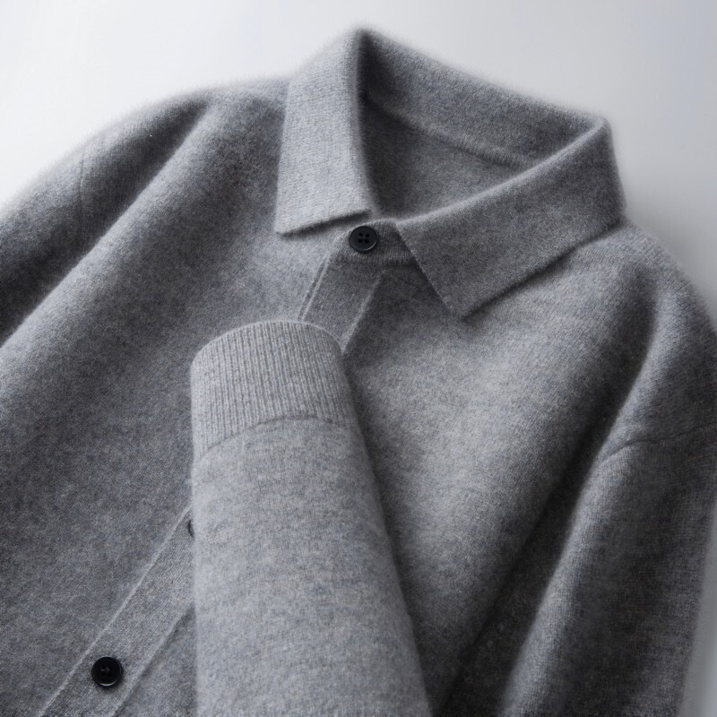 Puyuan source factory sweater processing, pure wool cashmere 420 grams, 9-needle thickened, 100% sheep wool