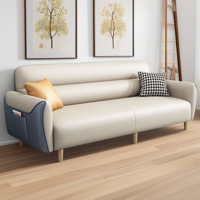 2025 New Sofa Bed Small Apartment Living Room Fabric Small Sofa Bedroom Rental Living Room Trendy Model