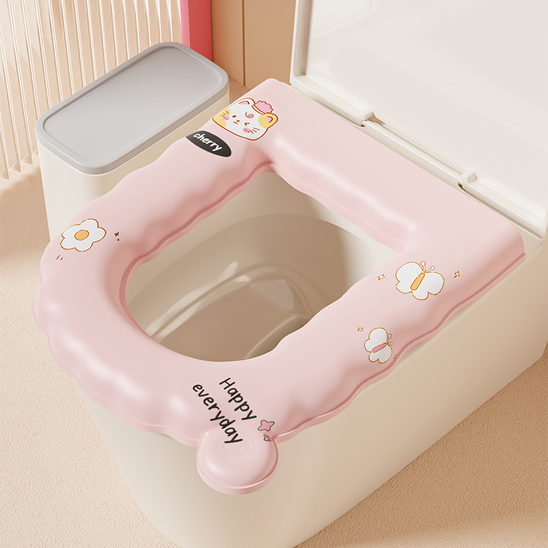 Fuchsia toilet, 4.5mm