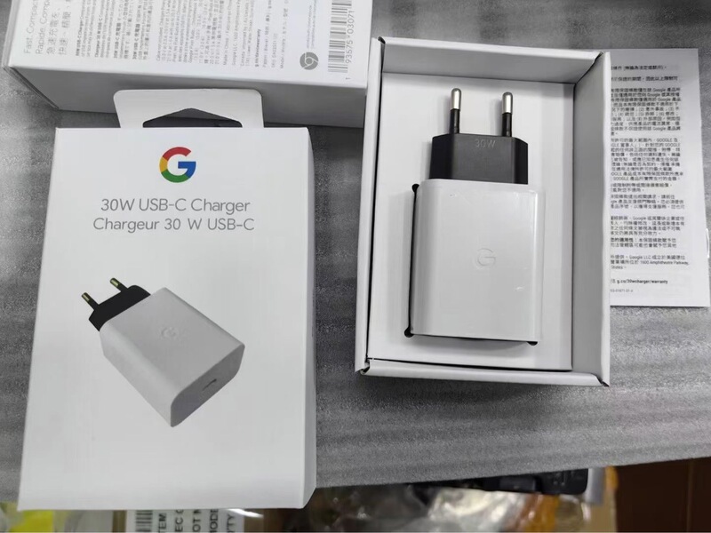 For Google European Standard Pixel 7 Pro pd Fast Charger Pixel 30W USB-C Fast Charger