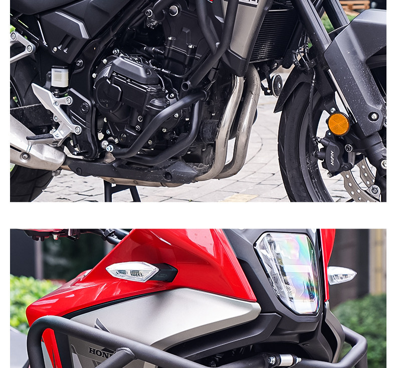Suitable for Honda Nx500: Protective Bars, Crash Bars, Surround Bars, Rear Rack, Tail Box Rack, Main Stand Rack, Large Support Frame Modification