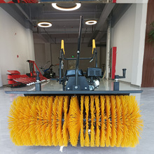 小型6.5马力手推式扫地机 路面清扫机 东北地区扫雪机草坪梳草机