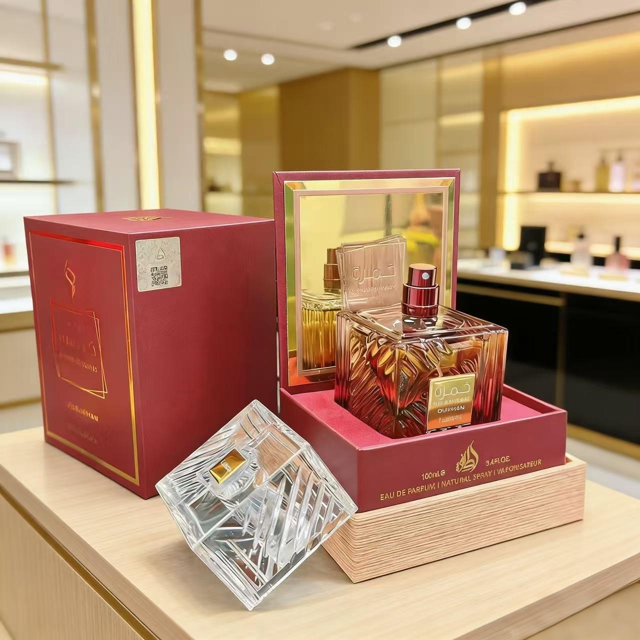 El nuevo estándar explosivo lattafa100ml perfume para hombres árabes de Oriente Medio deja fragancia y comercio exterior duradero al por mayor