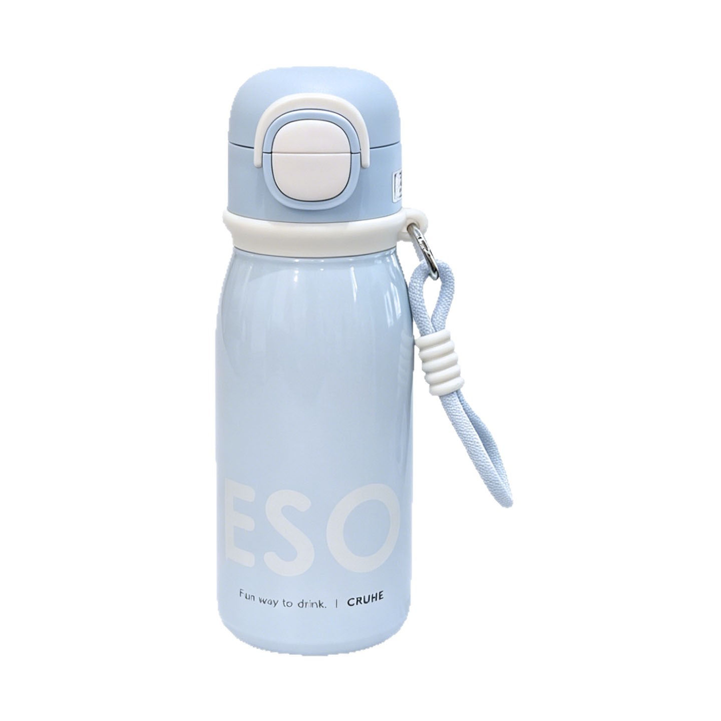 Taza de aislamiento térmico minimalista 316 de acero inoxidable para hombres y mujeres de alto valor facial taza de agua deportiva especial para la escuela taza de paja de doble bebida