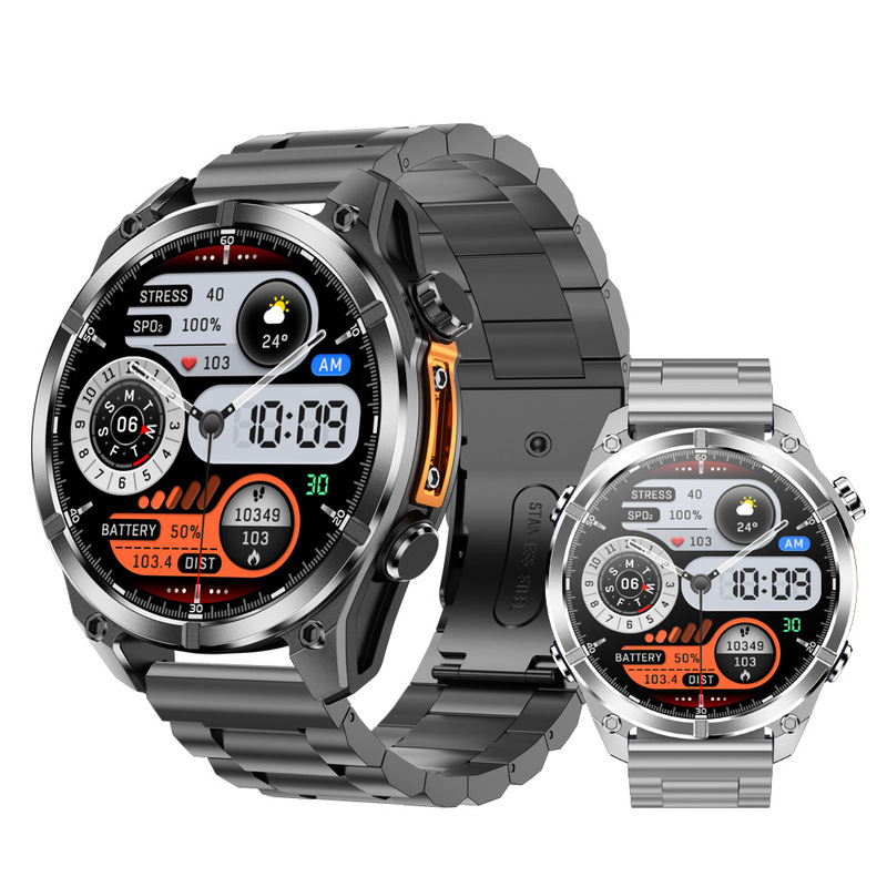 Cross-border new smart watch Bluetooth call HD300 wireless charging heart rate blood pressure blood oxygen 3ATM waterproof