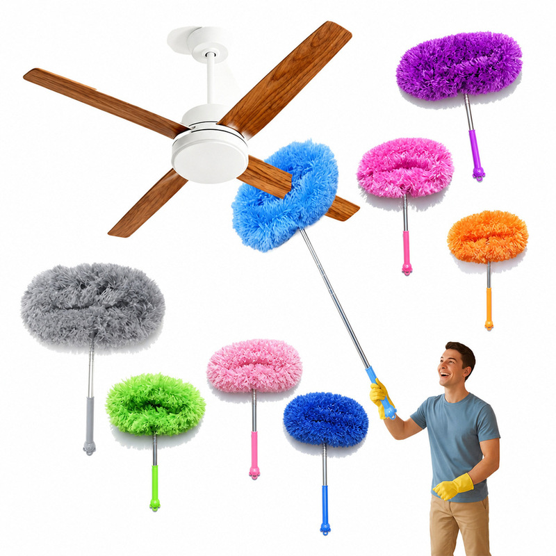 Cross-Border Amazon Feather Duster, Extended Ceiling Fan Dust Removal Cleaning Brush, Cross-Border Supply, Extendable Dust Duster Cross-Border Amazon Feather Duster, Extended Ceiling Fan Dust Removal Cleaning Brush, Cross-Border Supply, Extendable Dust Duster