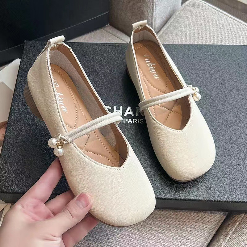 French Style Elegant Single-layer Shoes for Women 2024 Sprin..