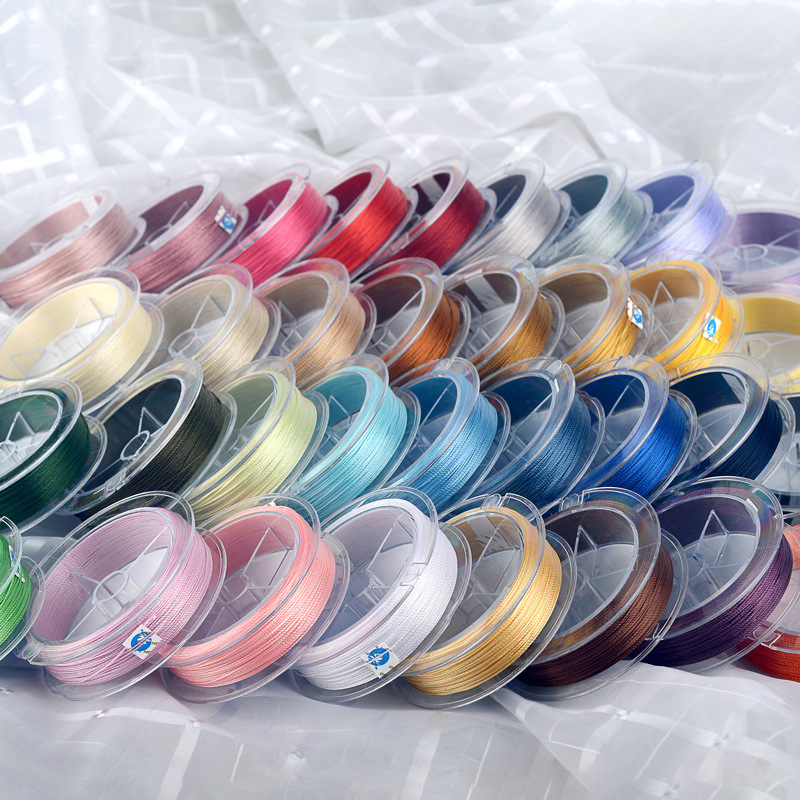 OAR3 Strands 0.3mm Strands Handmade Braided Nylon Thread Three Strands Bracelet Braided Thread CS Fine Wire Braided Rope