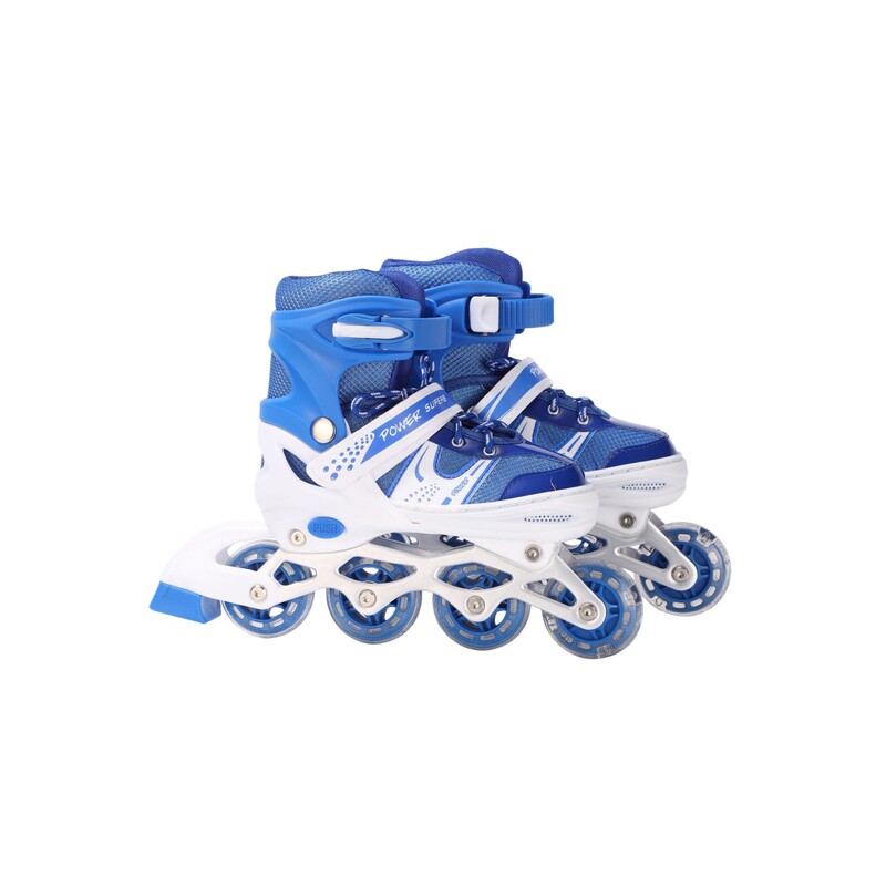 Cross-border single-row roller skates, four-wheel skates for beginners, unisex, adjustable size for children Cross-border single-row roller skates, four-wheel skates for beginners, unisex, adjustable size for children
