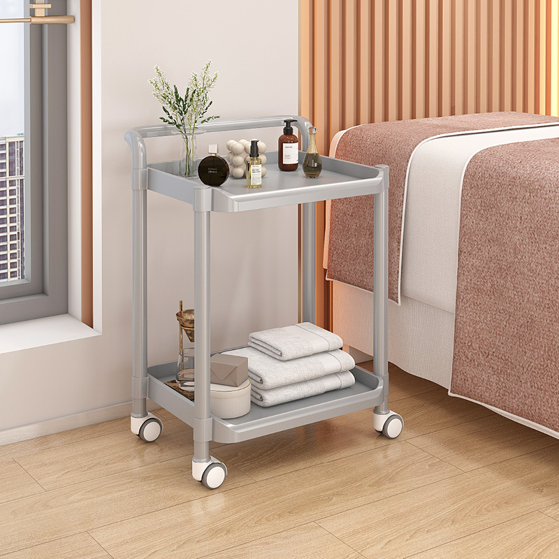 Nuevo modelo de plástico completo de dos capas grises * 0x0cm * *