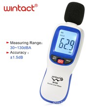 WT85Sound LevelMeter英文无logo便携噪音分贝仪手持迷你型噪声计