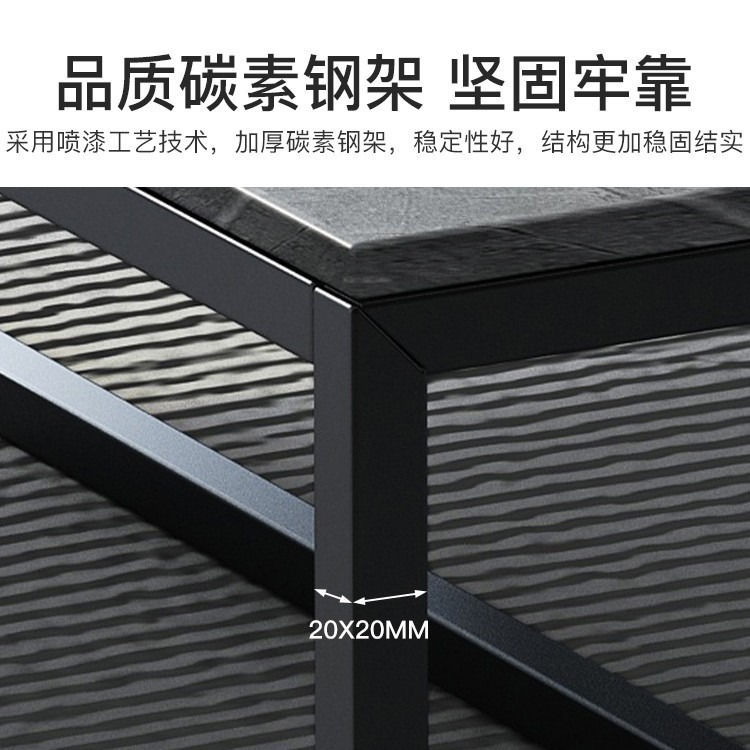 Mesa de café sala de estar hogar Luz lujo moderno minimalista Oficina mesa de café minimalista pequeño apartamento simple sala de estar Mesa mesa de café