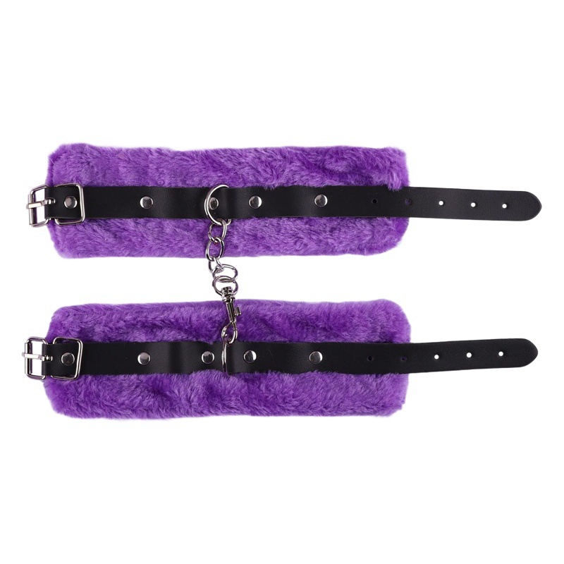 Transfronteriza juguetes alternativos sexy esposas de felpa juguetes sexuales para adultos SM vinculante pareja juguetes sexuales