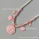 Cartoon Fresh Children's Pearl Mermaid Large Shell Oil Dropping Starfish Pendant Baby Princess Sweater Chain Necklace Jewelry