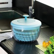 意大利进口厨房洗菜盆沥水篮家用旋转沙拉脱水甩菜器蔬菜