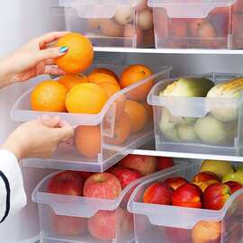 鸡蛋收纳盒食品级保鲜盒抽屉式冰箱收纳整理神器蔬菜水果收纳盒子